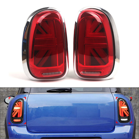 2x Red ABS Tail Lights Rear Lamps Brake Lamps for Mini Countryman R60 2010-2016