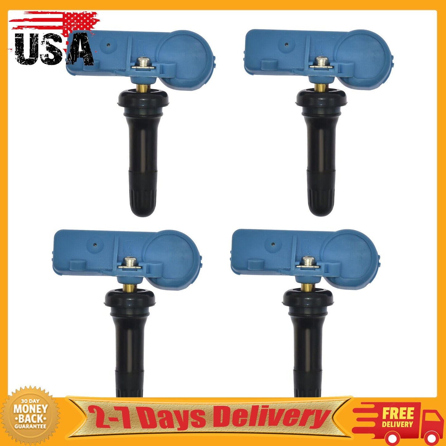 4x Tire Pressure Sensor 433Mhz 22853740 for Chevy Camaro Silverado for GMC for Sierra
