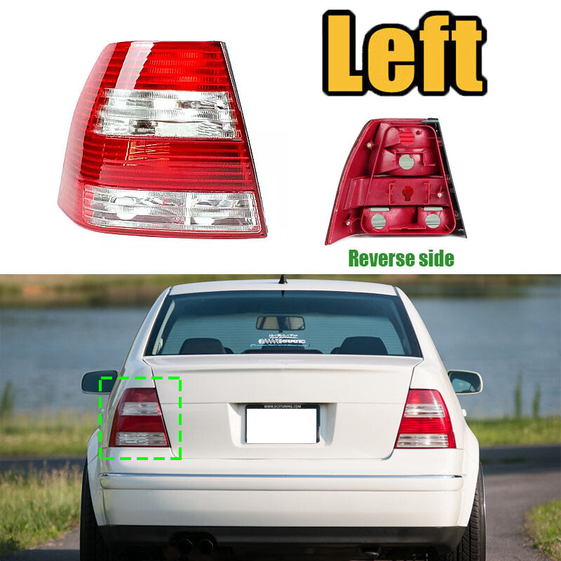 1 piece for Volkswagen for Jetta MK4 GLI Sedan 2002-2007: Left rear brake taillight bulb missing.