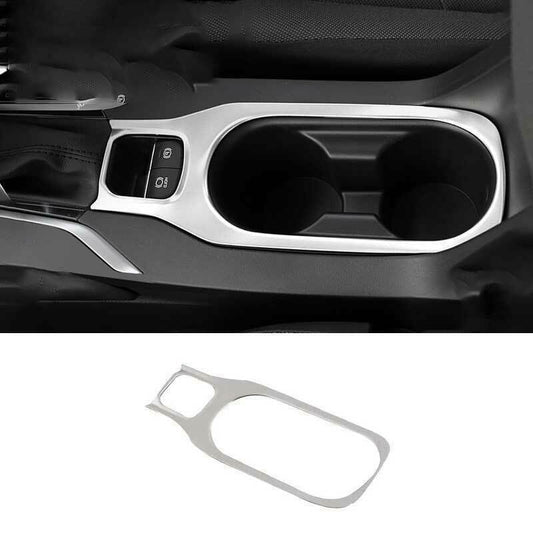 for Toyota for Corolla 2019-2022 Stainless Steel Middle Console Water Cup Frame Trim