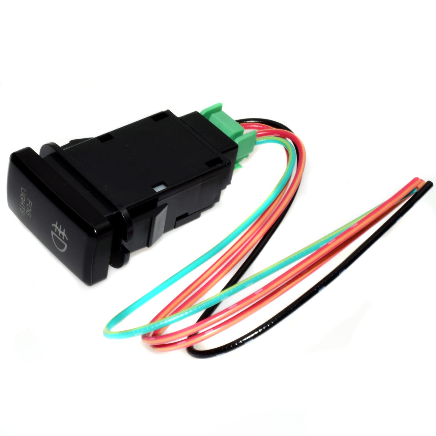 for Toyota FJ Cruiser Fortuner Hilux Tacoma with Red LED Fog Light Push Switch