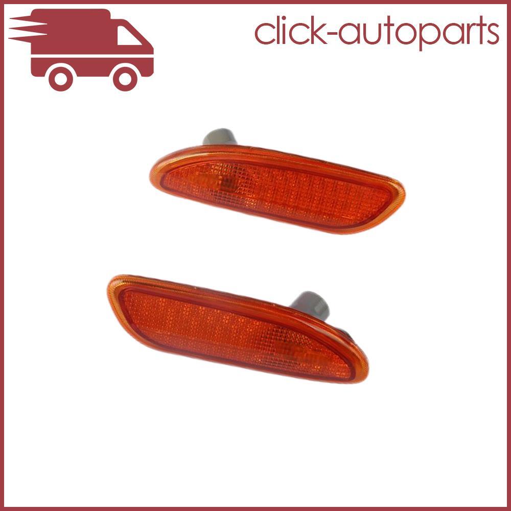 2x Front Side Marker Lamp Housing Left Right for 2001-07 for Mercedes W203 C-Class