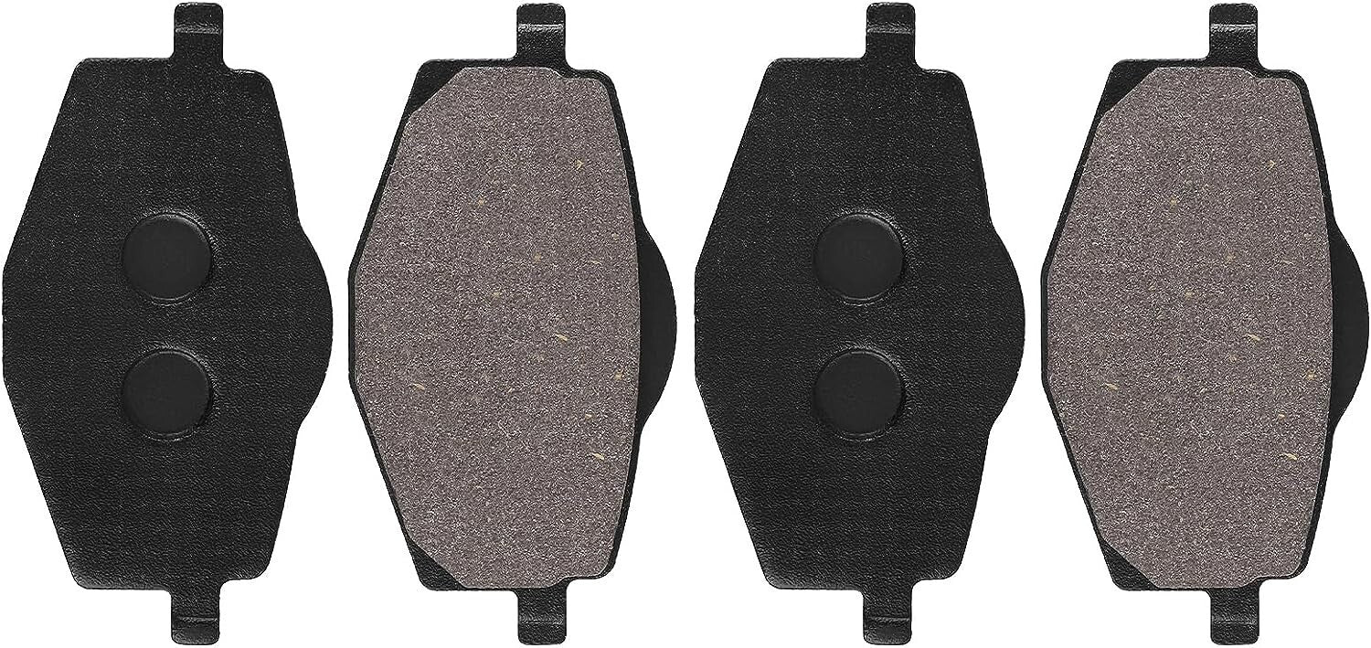 Front and Rear Brake Pads for Yamaha DT 125 R 1988-2003, DT 125 RE 2004, YTZ 250