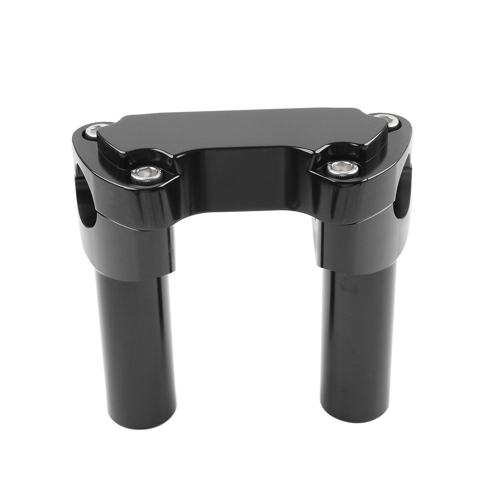 4 Handlebar Risers Top Clamp Mount Fits for Harley Sportster Dyna Softail Road King