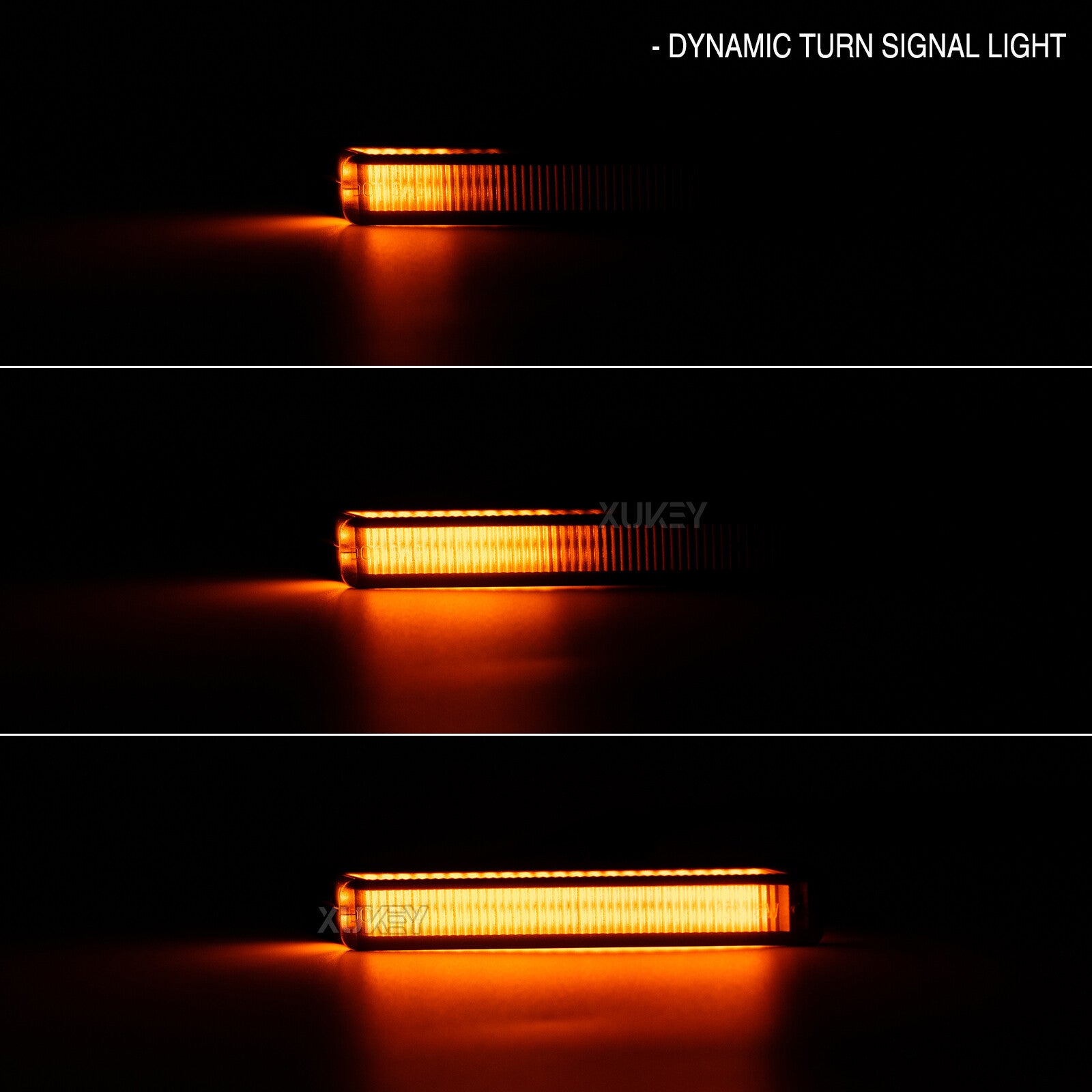 2X Smoked Sequential for Ford F-150 LED Under Side Mirror Turn Signal Lights New