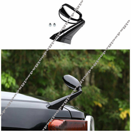 for Toyota FJ Cruiser 07-21 Black Engine Hood Sand Board assist Rearview Mirror