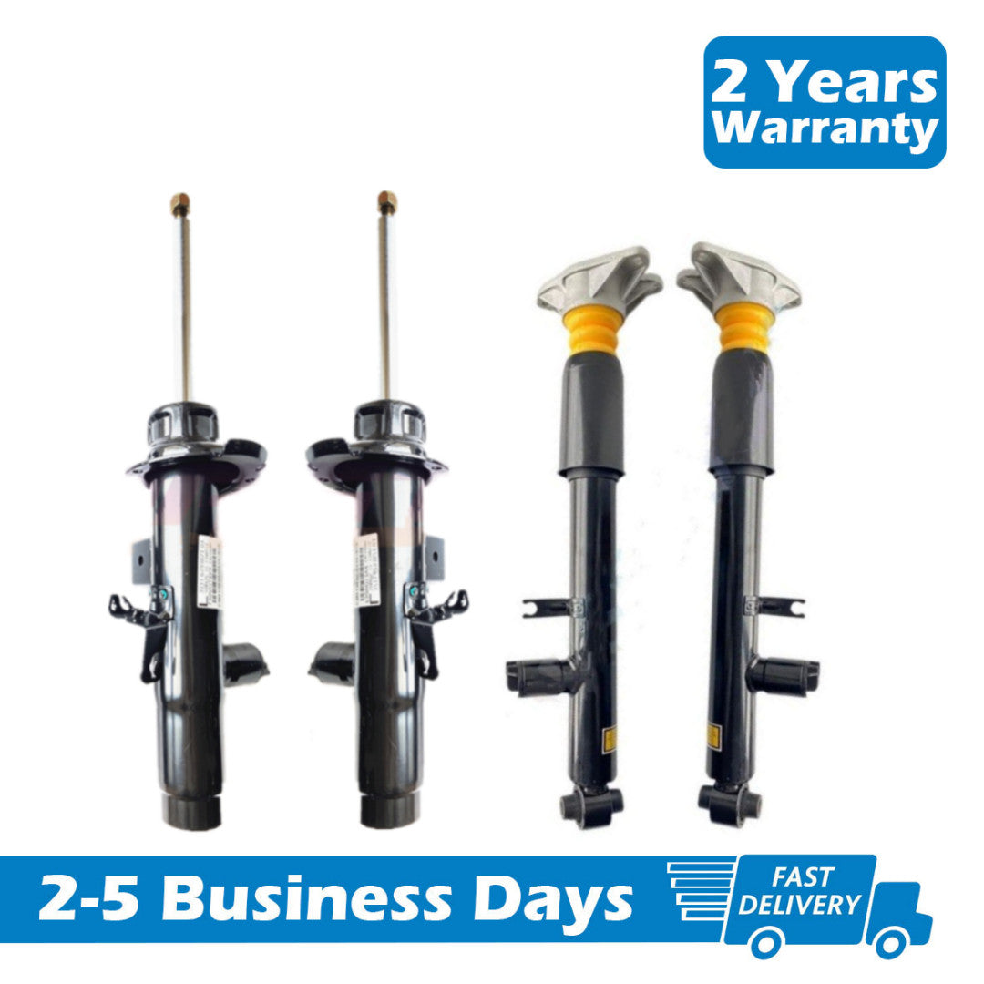 4-piece front and rear shock absorber struts with EDC for BMW F30, F31, F32, 230i, 430i, Xdrive