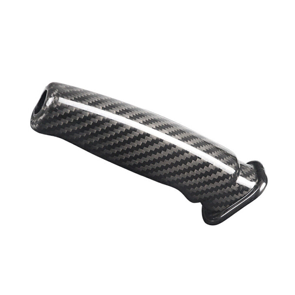 Carbon Handbrake Cover Handle Protector Fit for Toyota for Land Cruiser Prado 2014-2019