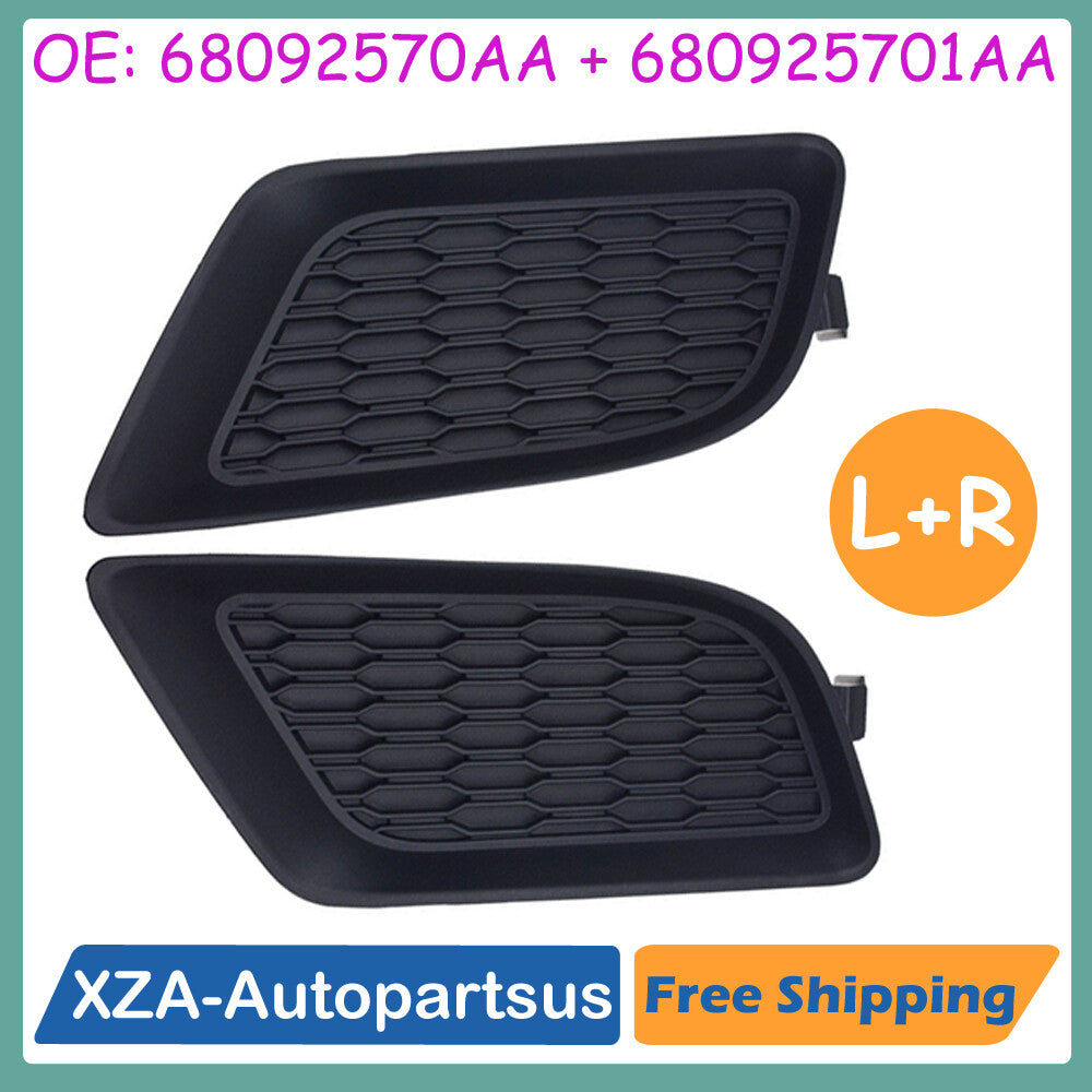 New Fog Light Covers Set For 2011-2014 for Dodge for Charger Driver and Passenger Side