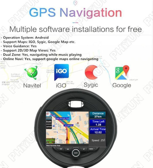 9Stereo For 14-21 for Mini Cooper F55 F56 Radio GPS Navigation Carplay 2+32G Player