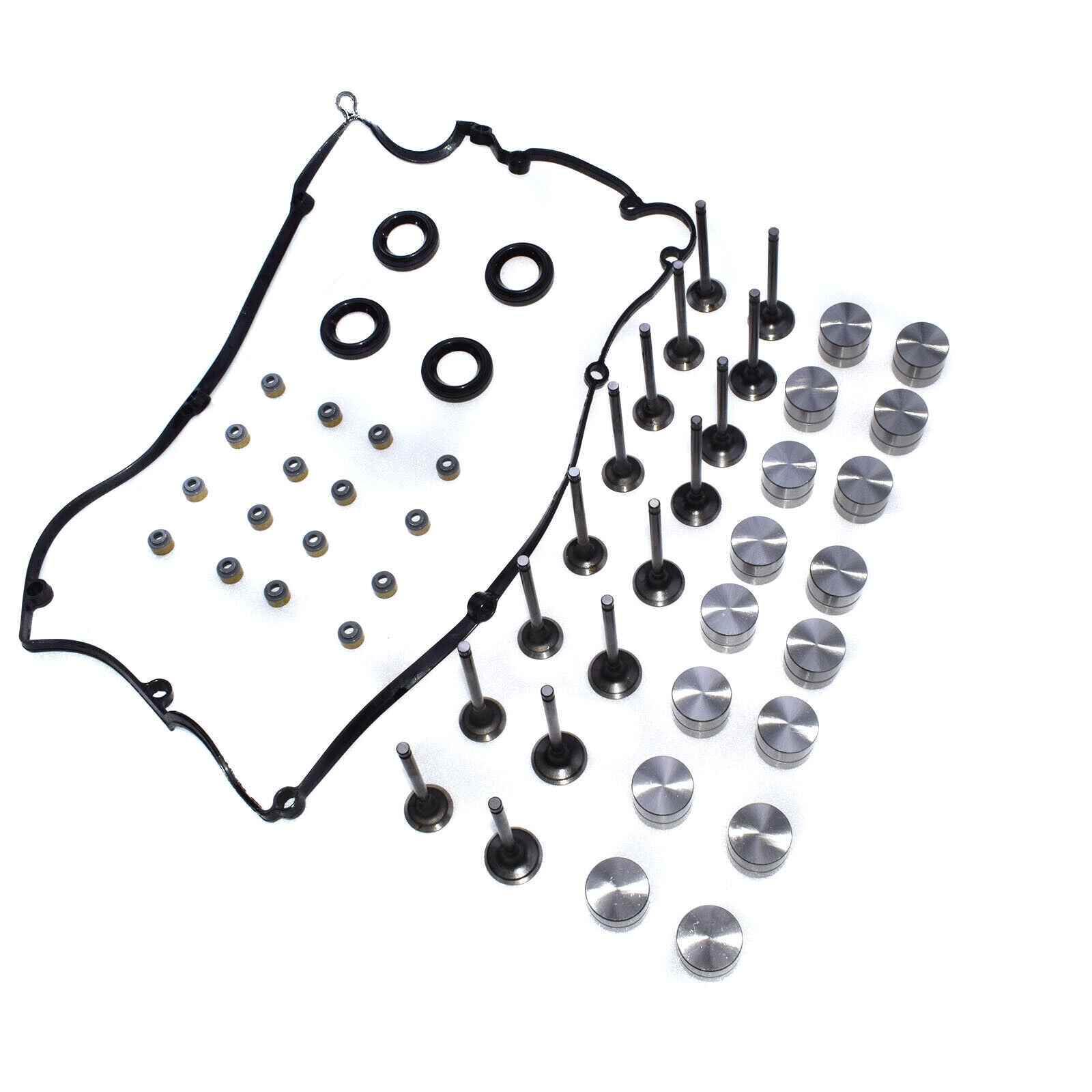 for Hyundai for Kia 1.6L Intake  Exhaust Valve Lifters Stem Seal Valve Cover Kit