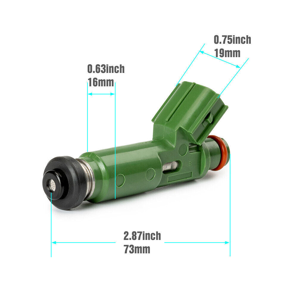 4-pack fuel injectors for 2000-2006 for Toyota for Corolla 1.8L 2325022040 232500D040 US