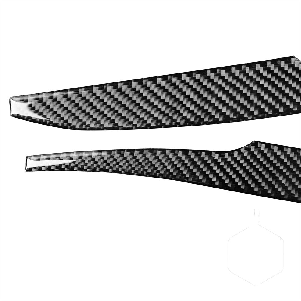 Carbon Fiber Rearview Mirror Decorative Cover Trim for Toyota 4Runner 2010-2020