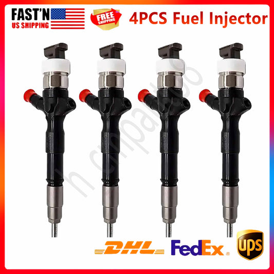 4x Fuel Injector Diesel 095000 5921 for Toyota Hilux 1KD-FTV 2KD-FTV 095000-5921