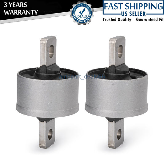 2x Rear Trailing Arm Bush For Lancer 08-17 OUTLANDER 07-20 CALIBER For 4120A125