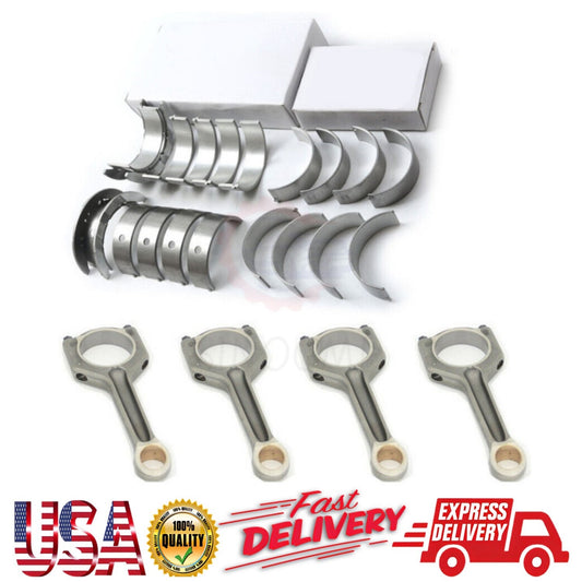 4pcs Con Rods Conrod  Bearing Set 11247624616 Fit for BMW Sedan F30 F10 N20B20 2.0T