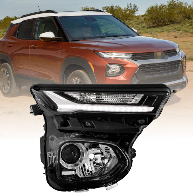 Halogen Projector Headlight Headlamp Passenger For 2021-2023 for Chevy Traiblazer