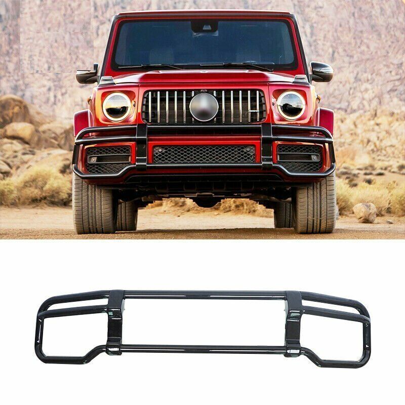 Guard Brush Grille Bumper Fit AMG 2019 2020 2021 2022 W464 G500 G63 Black