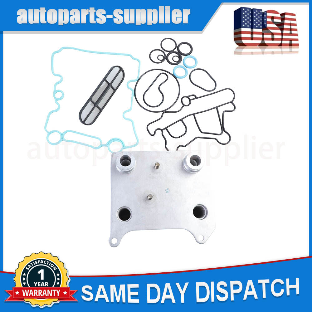 Upgraded oil cooler kit for Ford E-350, E-450, F-250, and F-350 6.0L diesel (3C3Z6A642CA-)