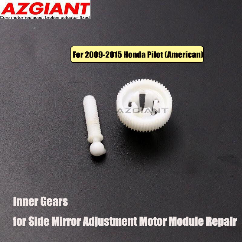 Exterior rearview mirror adjustment motor gears are compatible with for Honda Pilot ( ) 2009 - 2015