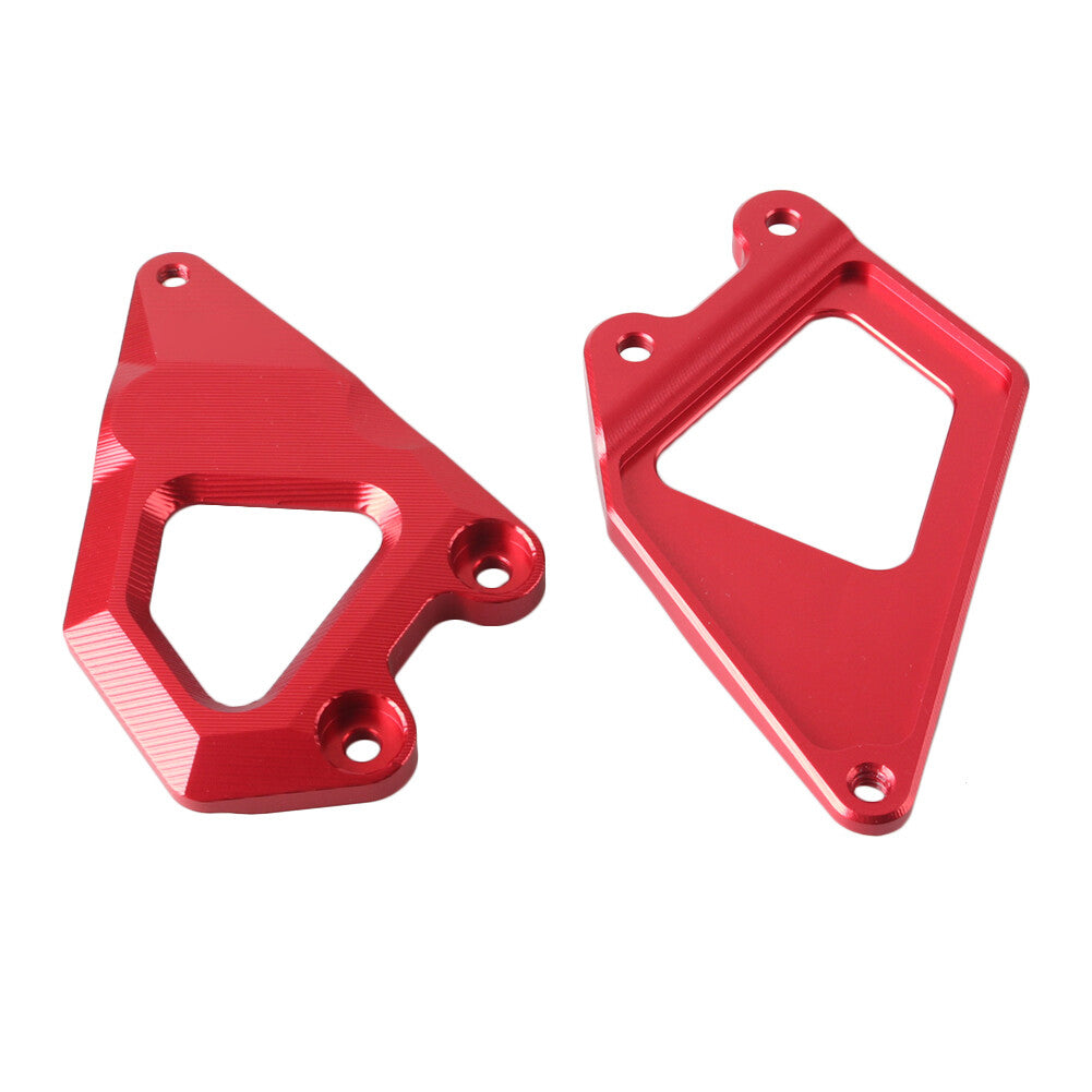 for BMW R1200GS 2013-2018 2014 2015 Foot Pegs Protector Heel Guard Plate Red