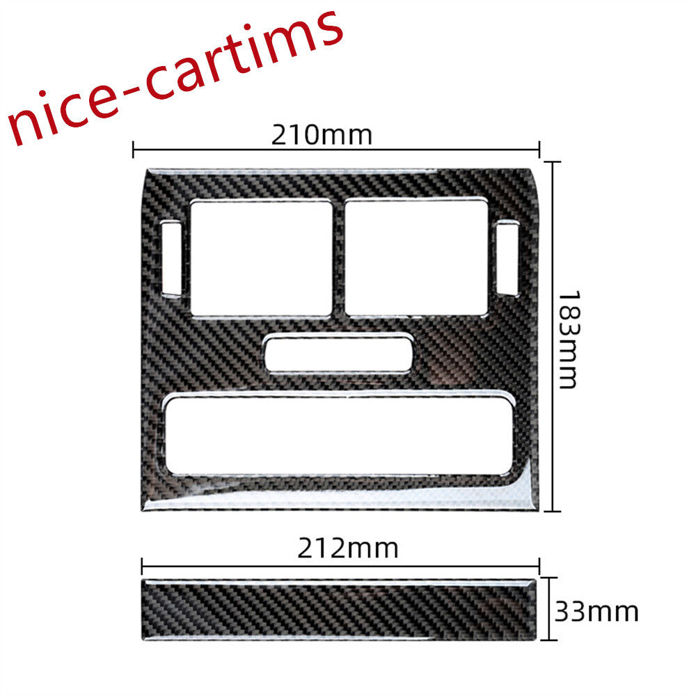 Carbon Fiber Rear Air Vent Outlet Panel Cover For LR for Range Rover Sport 2014-2017