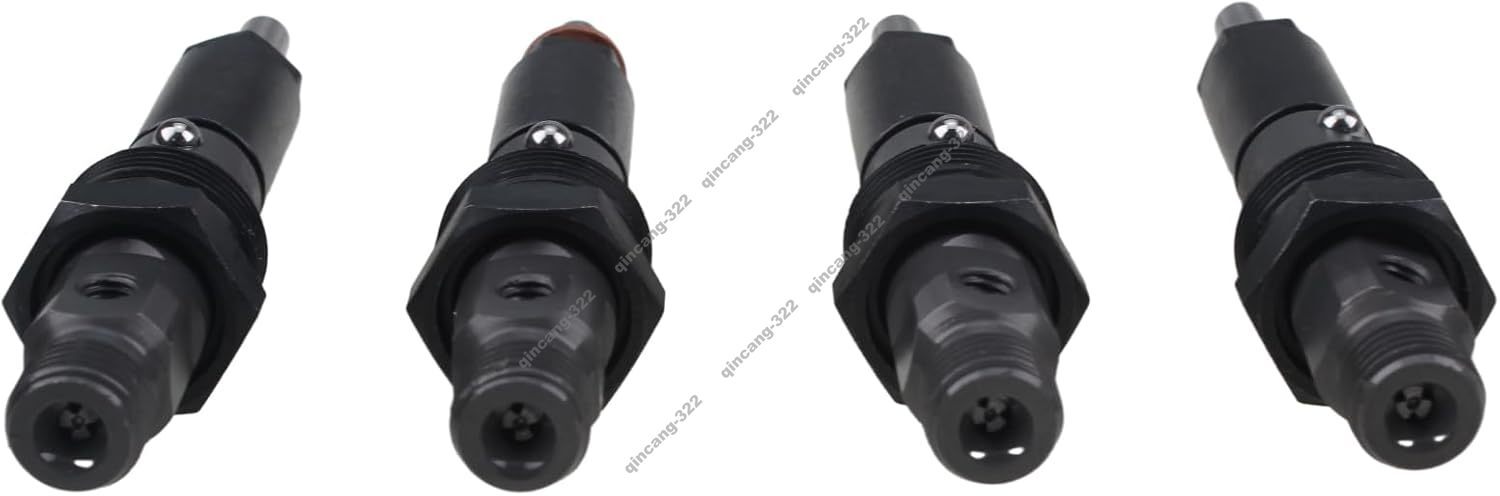 4 Pcs Fuel Injector 6732-11-3402 for Komatsu S4D102E 3.9 Engine