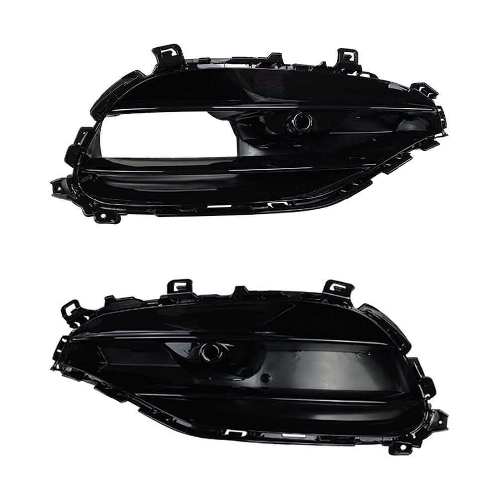 Front Bumper Fog Lamp Grille ABS for Mercedes-Benz A-Class W176 2016 2017 2018