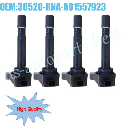 4PCS Ignition Coils For 2006-2011 for Honda for Civic 1.8L IC662 30520-RNA-A01