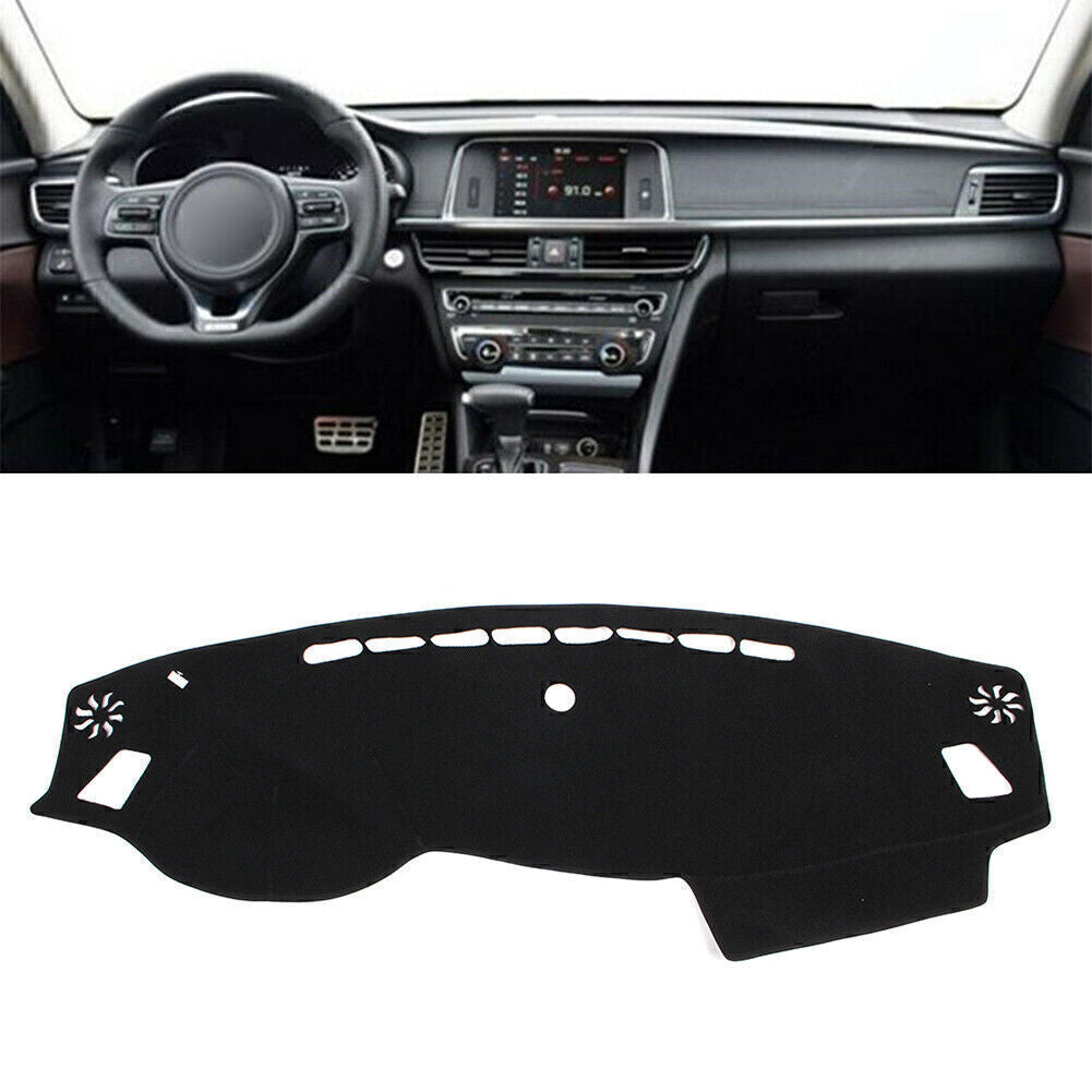 Dash Mat Dashboard Cover Dashmat Polyester for Kia Optima 2016 2017 2018-2020