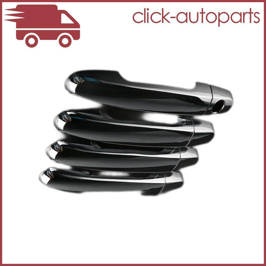 4pcs Exterior Door Handle Cover Chrome Fit for Toyota RAV-4 2009 2010 2011 2012 2013