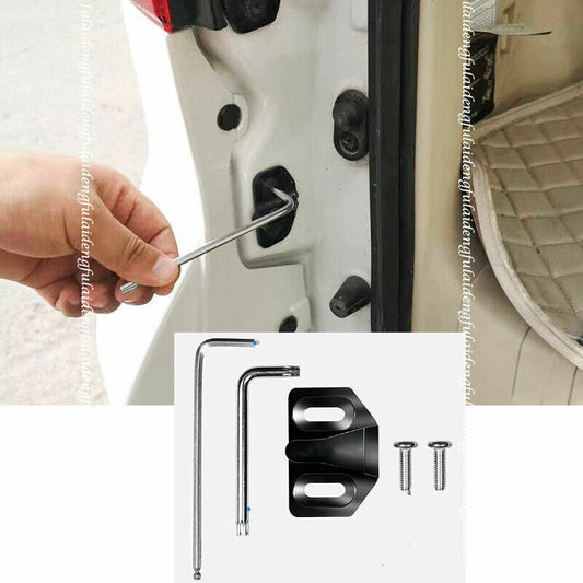 for Toyota Prado 2003-2021 Rear Door Trunk Tailgate Lock Cover Cap Retrofit Kit