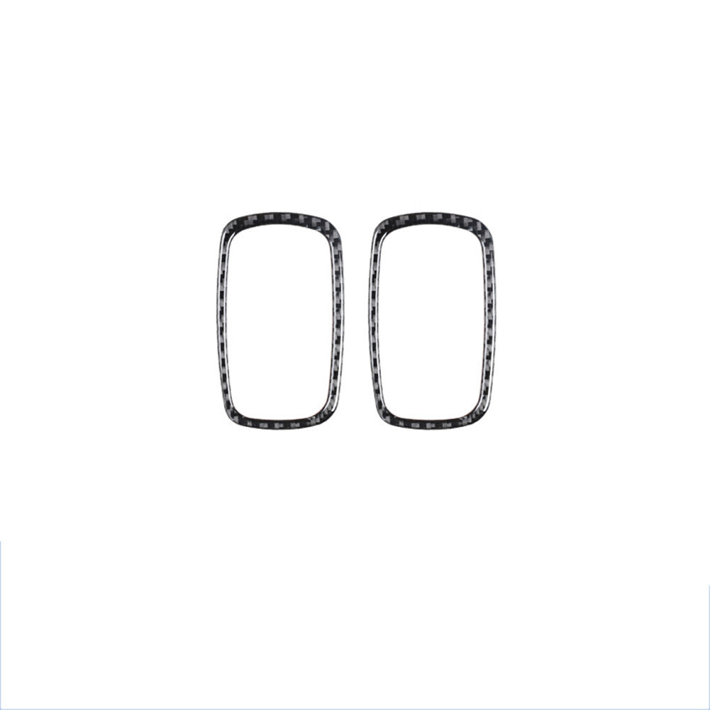 4Pcs Door Switch Frame Trim Cover Carbon Fiber for Chevrolet COBALT 2005-2010