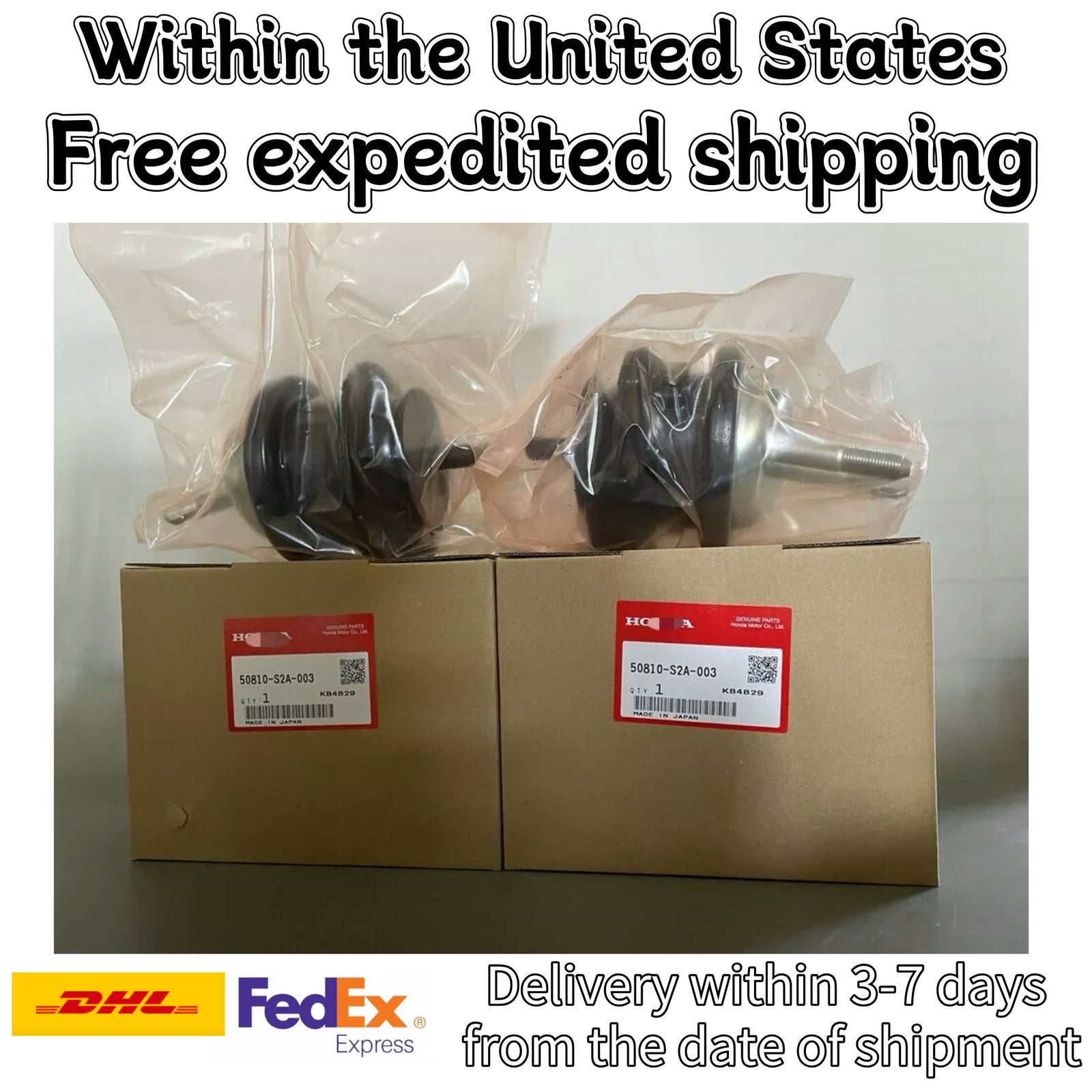 new for Honda 2000 - 2009 S2000 AP1 AP2 engine mounting rubber 50810-S2A-003 2 pieces