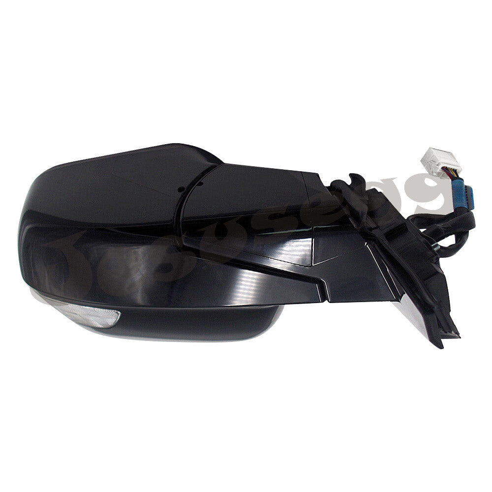 Left Side Power Mirror 9 Wire Heated Led Signal Lamp for Honda CRV 2007-2011