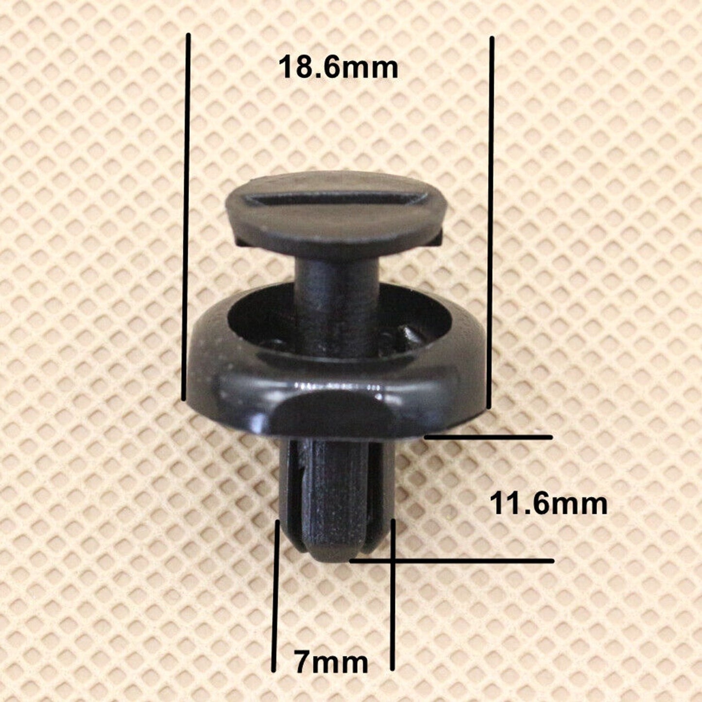 20 Radiator Cover Clips 53259-20030 for Toyota Avensis- Engine Cover Trim Clips