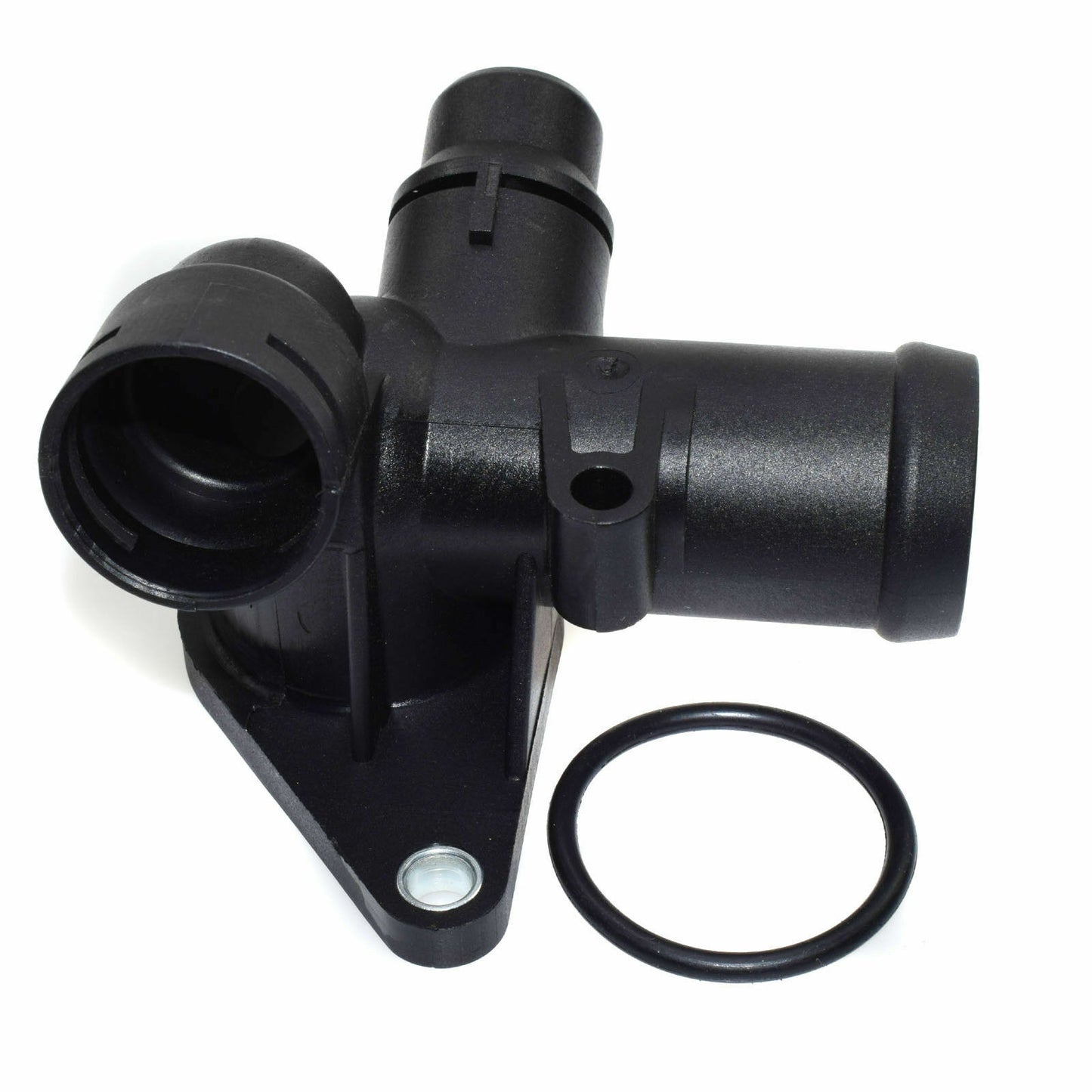 for Audi A4 A4 Quattro 06B121132E Thermostat Coolant Water Outlet Gasket Hose 1