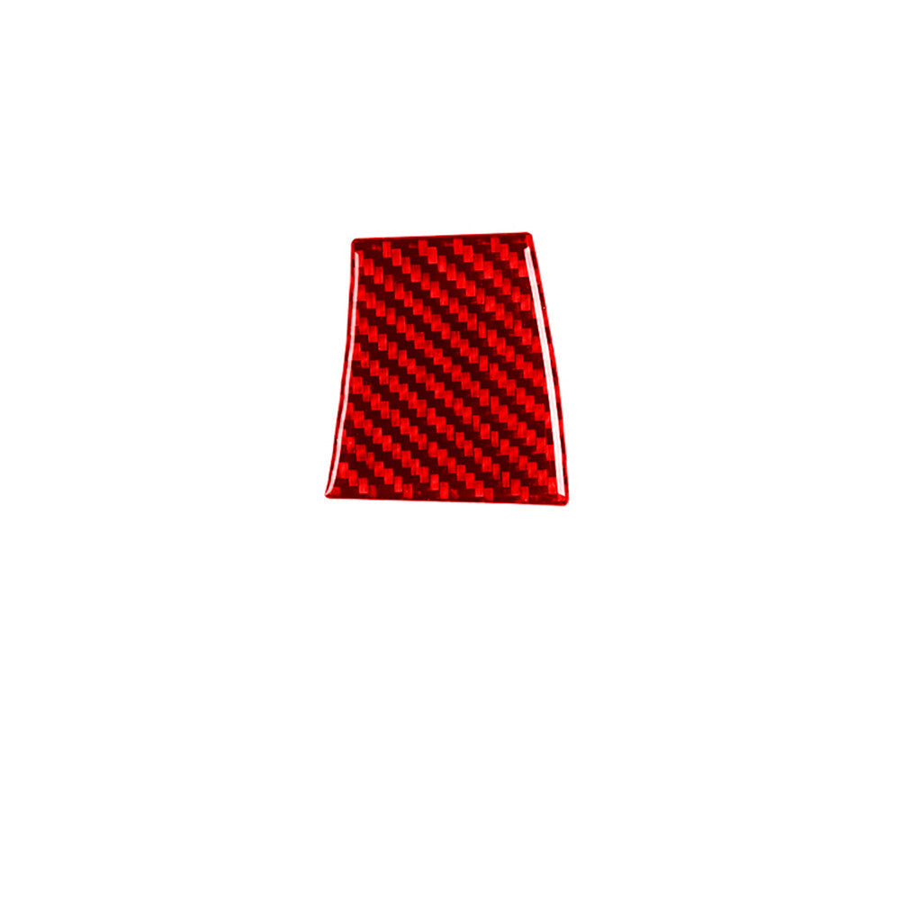 Red Carbon Fiber Steering Wheel Right Side Cover for Honda Accord Sedan 2003-07