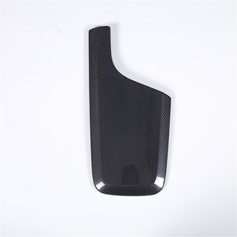 Real Carbon Fiber Center Console Armrest Box Panel Trim for Porsche Taycan 2019+