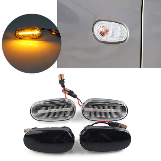 Sequential LED Side Marker Lights Turn Signal Lamp for Alfa Romeo 147 GT MiTo