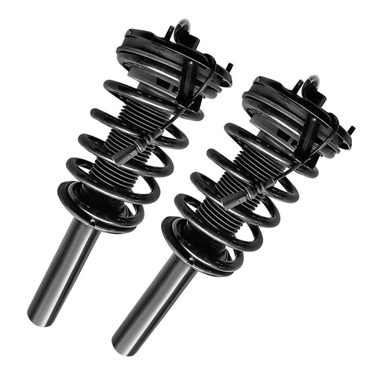 Two rear shock absorber struts suitable for BMW E60, E61, 525i, 528i, 535i, 545i, and 550i (2004-2010).