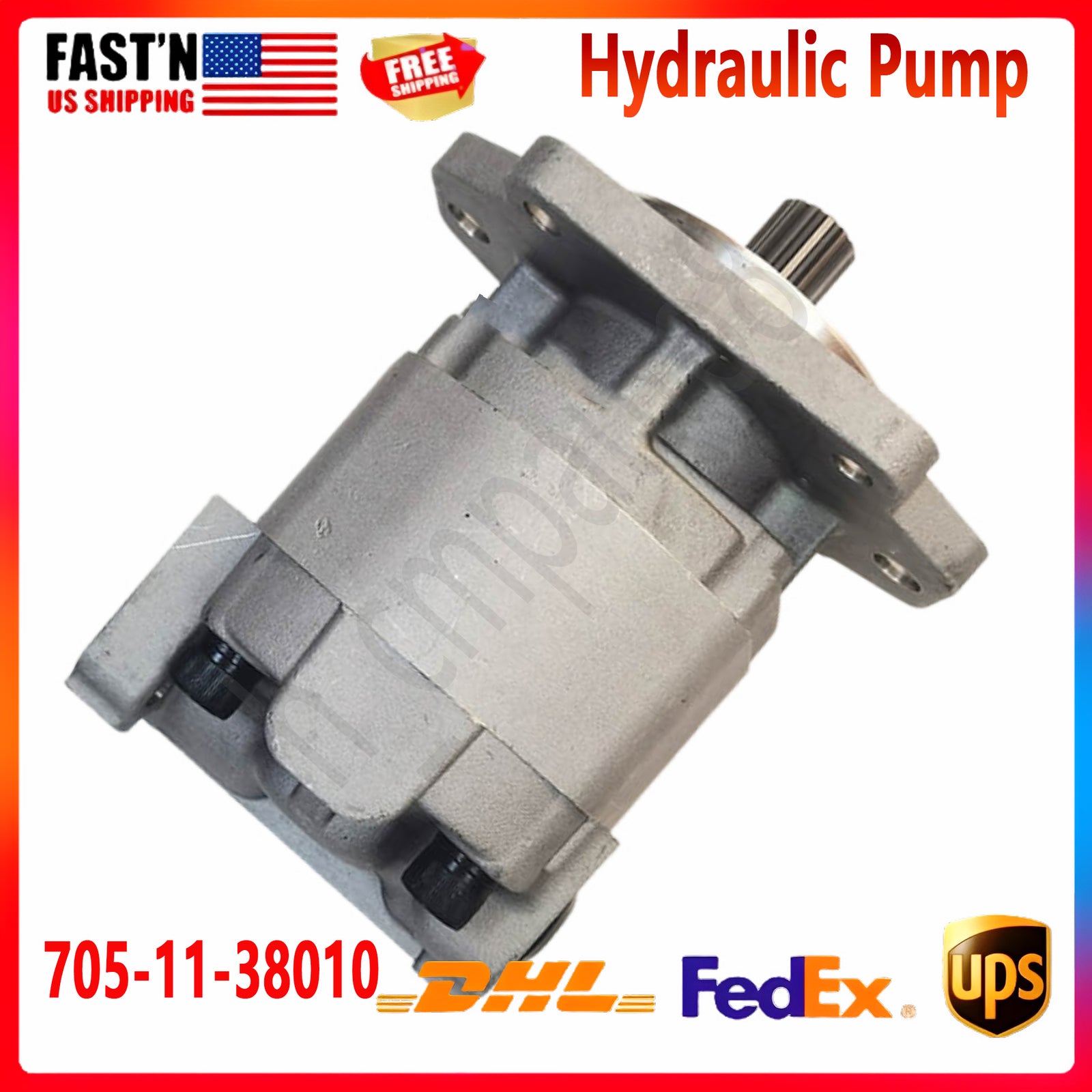 705-11-38010 HYDRAULIC PUMP for KOMATSU 7051138010 D65S-6 D65S-6 D65S-7 D65S-8