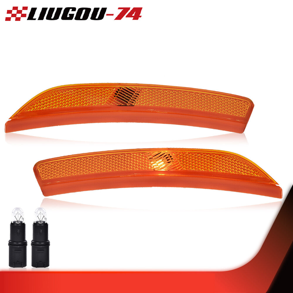 Suitable for 2015-2017 for Chrysler 200 1. Front LHRH marker lights on the opposite side, amber side marker lights on the opposite side.