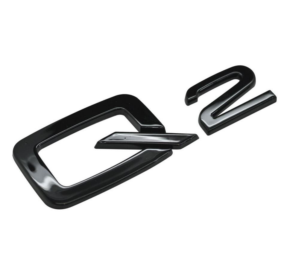 Equipment Manufacturer ( ) for Audi Q2 Cars Rear Badge Boots Trunk Badge Stickers Decal Logo Gloss Black