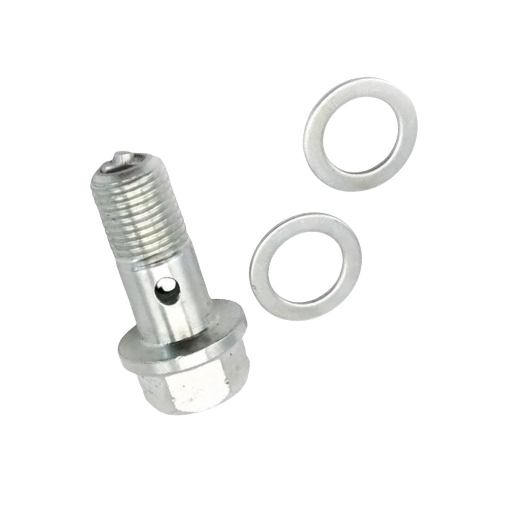 Fits For C-Class W204 C200 C250 Turbocharger Hollow Screw+Seal Gasket Set