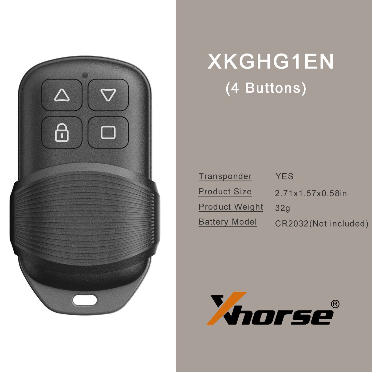5x XKGHG1EN Wire Masker Carage Remote Key 315MHZ/433MHZ For KEY TOOL PLUS