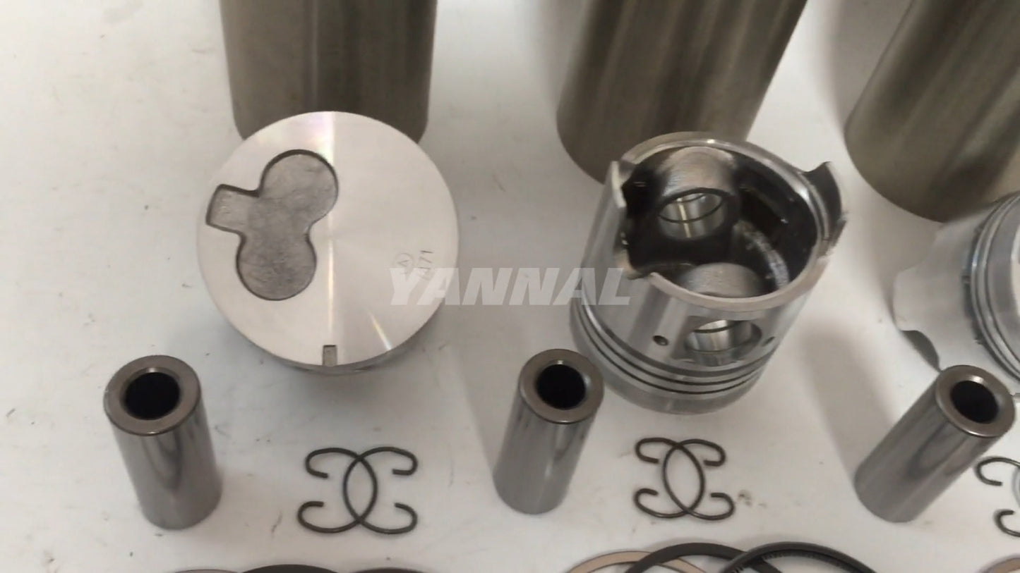 4FA1 Overhaul and Reconstruction Kit with Full Washer Bearing Kit for Isuzu Engines