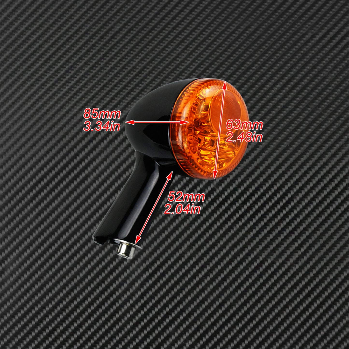 Rear Running Brake LED Turn Signal Light Fit For Sportster XL 883 1200 92-up
