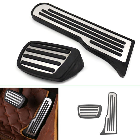 2x Car Foot Gas Brake Pedals Cover Kit For 2016 2017 2018 2019+ for Chevrolet Camaro