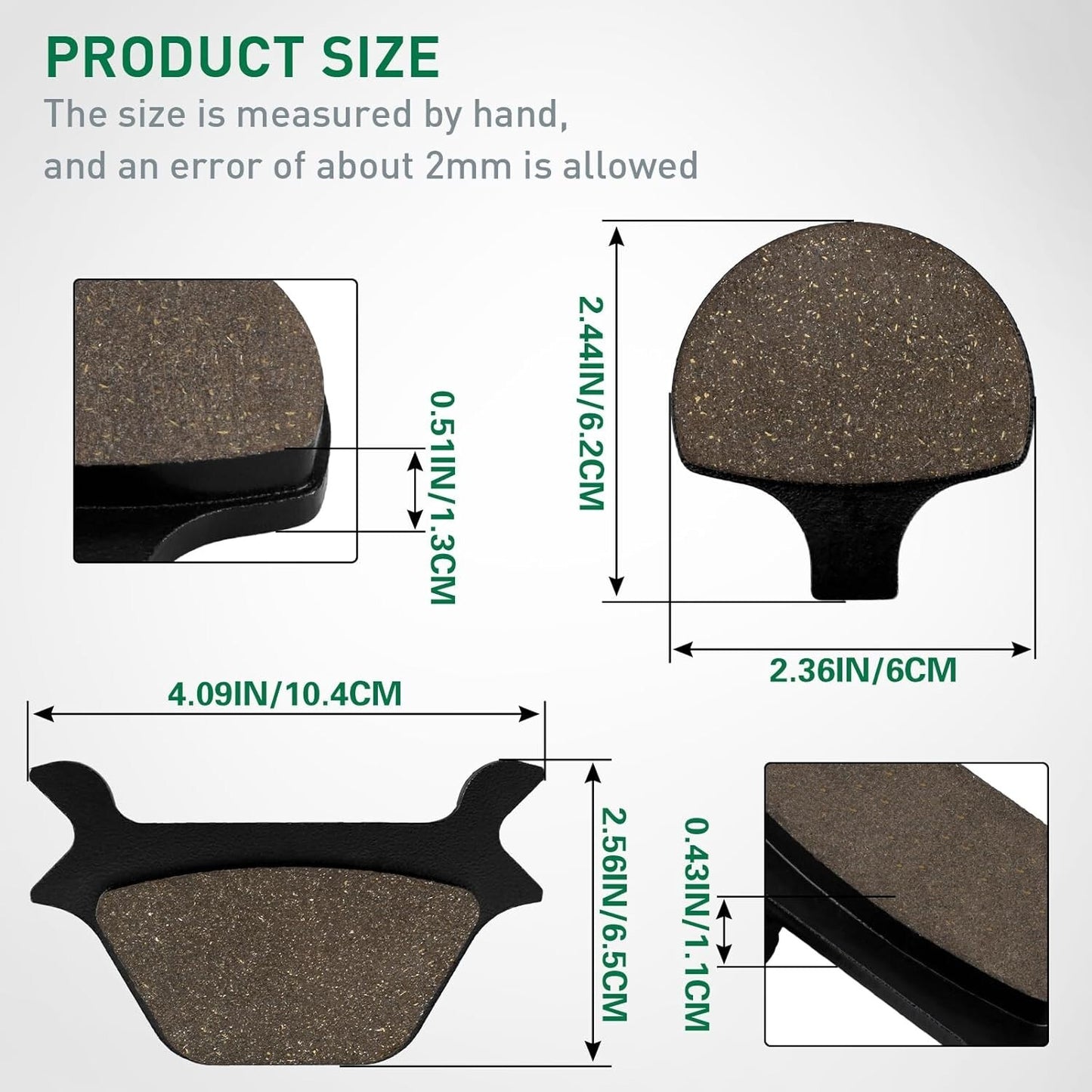 Brake Pads for Harley Davidson SportsterSoftail Series(All Models) 1988-1999